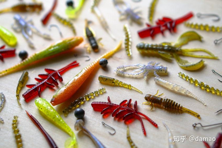 路亚百科：无所不能的软饵(一）基础知识 知乎