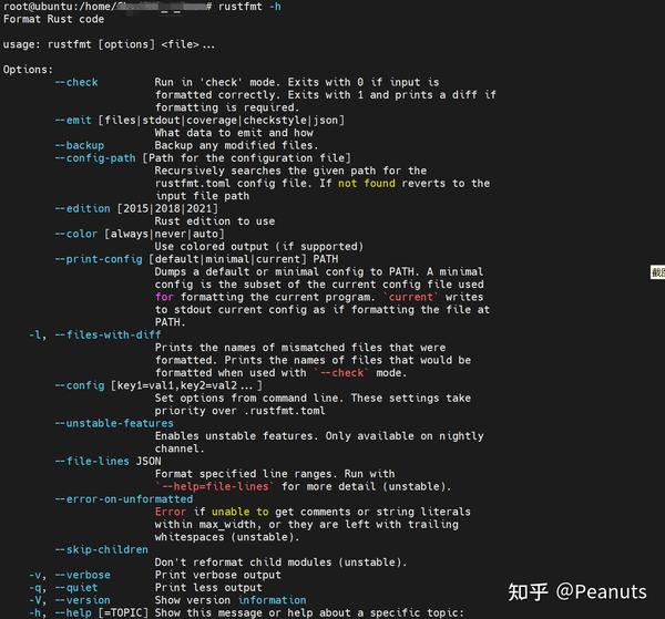 RUST工具——rustfmt - 知乎