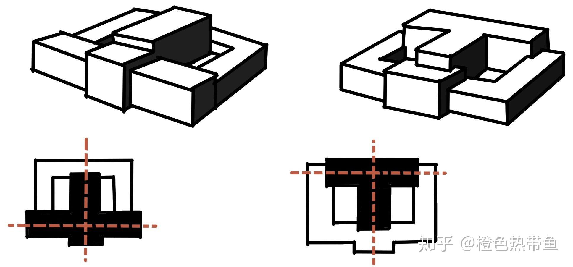 建筑空间组合论手抄报图片