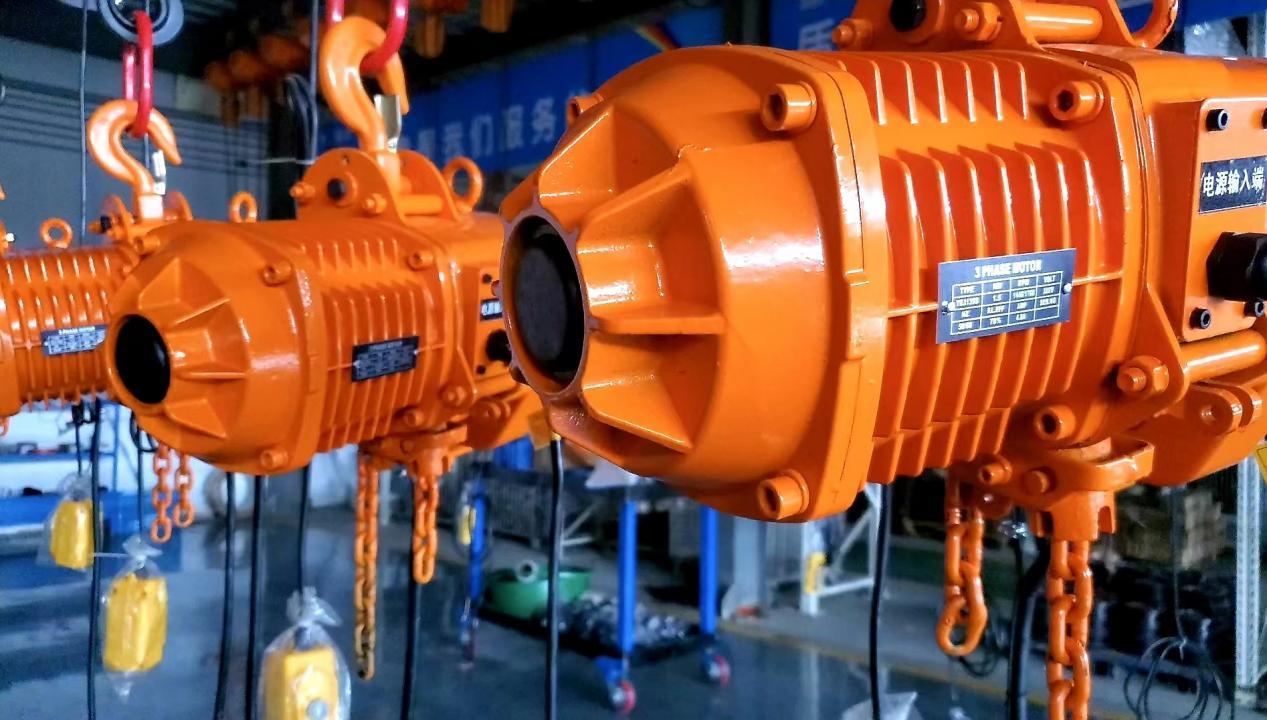 雄狮鬼头环链电动葫芦的优点和安全保障