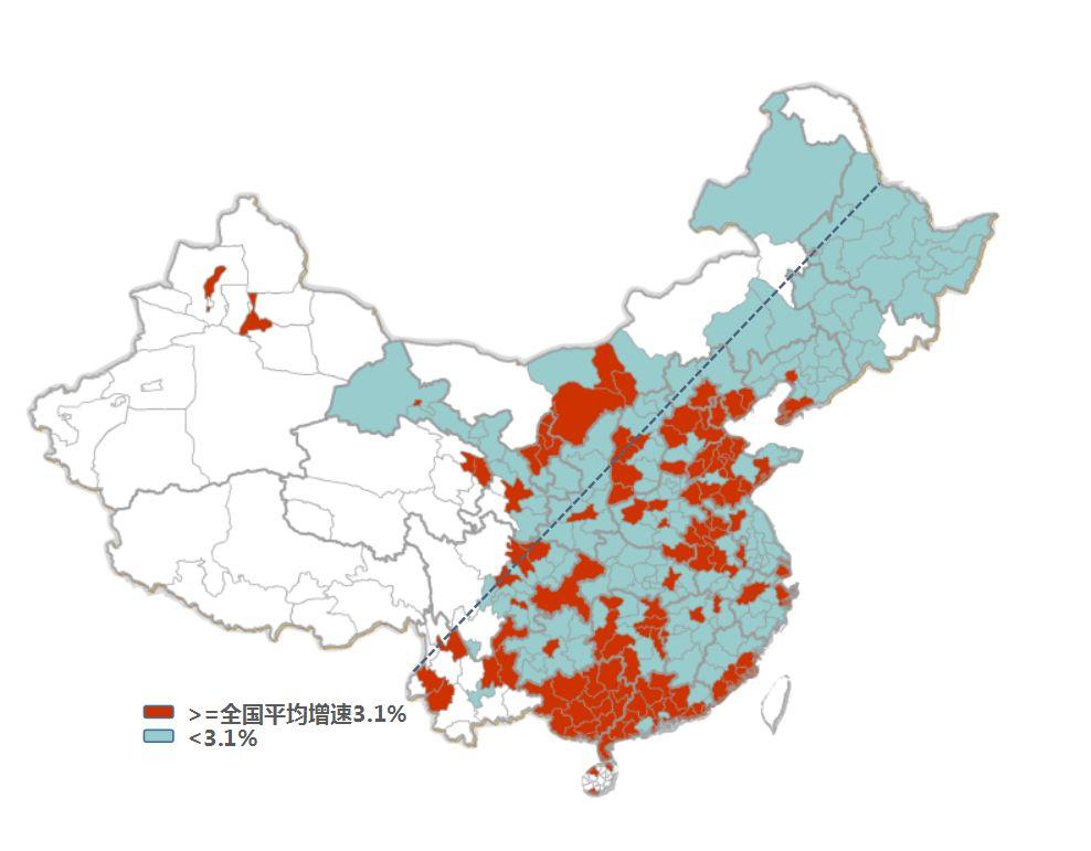 中國人口大遷移在2017年已發生巨大轉折