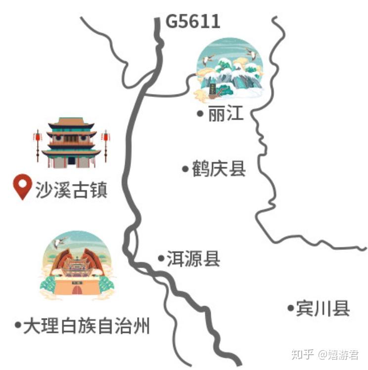 沙溪古镇位于云南省剑川县东南部,距县城32千米,当地人称之坝子
