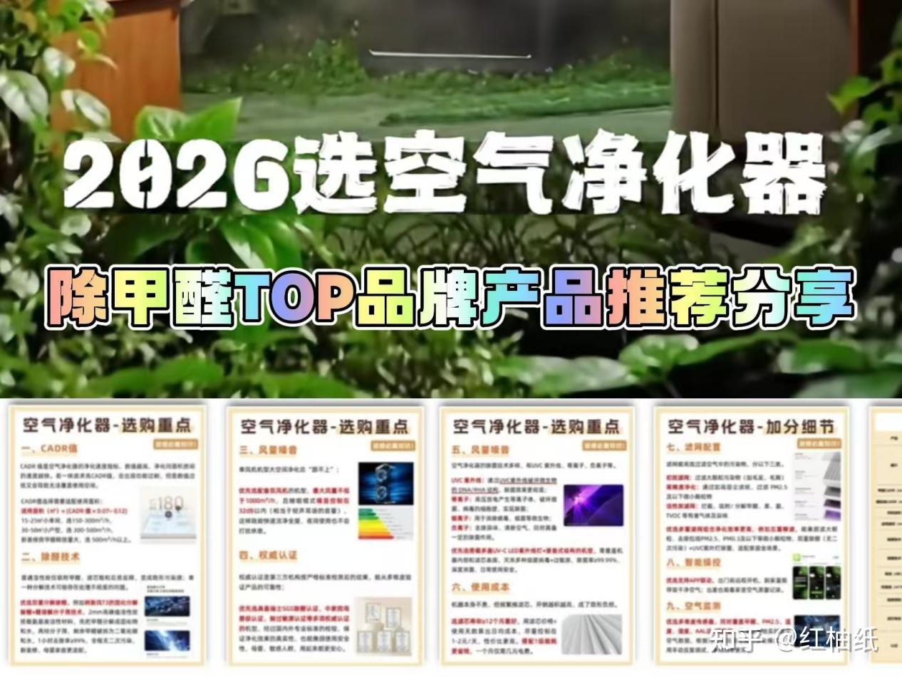 2026年3月空气净化器选购终极指南:空气净化器怎么选?一篇选购要点深度解读帮你避坑!