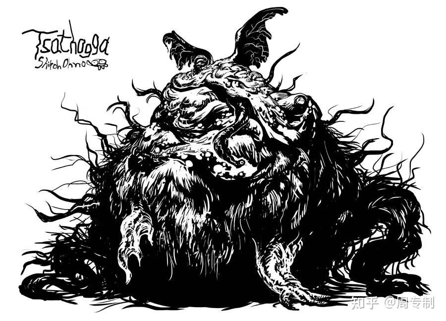 克苏鲁迷踪中的撒托古亚（Tsathoggua） - 知乎