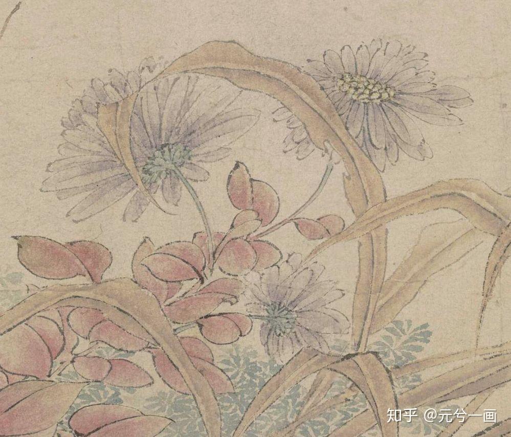 听画味象北宋赵昌写生蛱蝶图