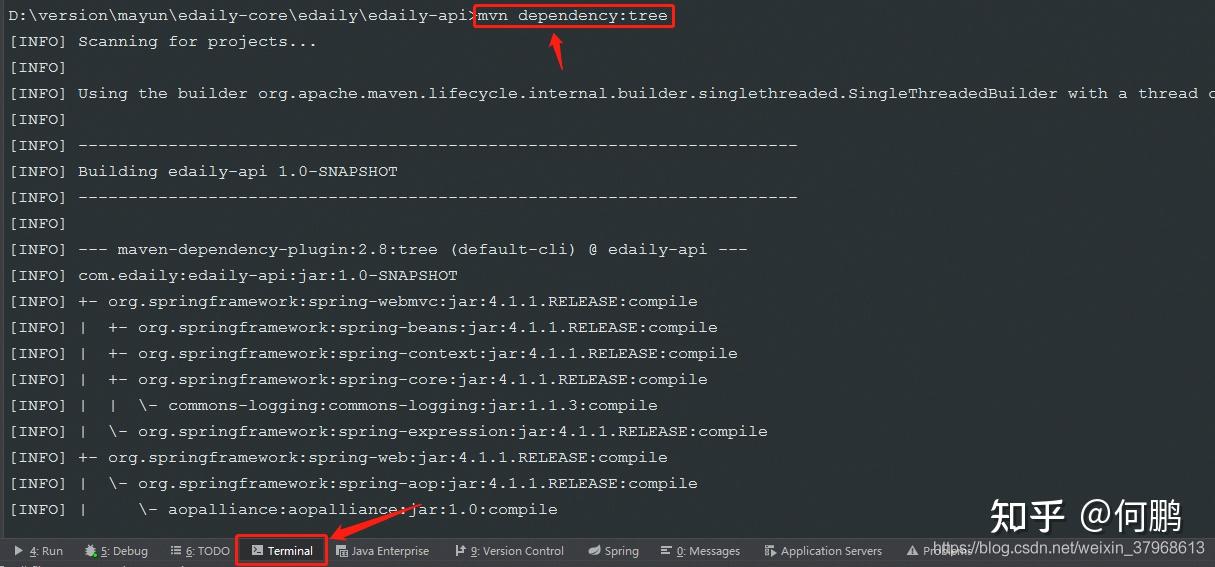 IDEA查看maven依赖关系的方法 知乎