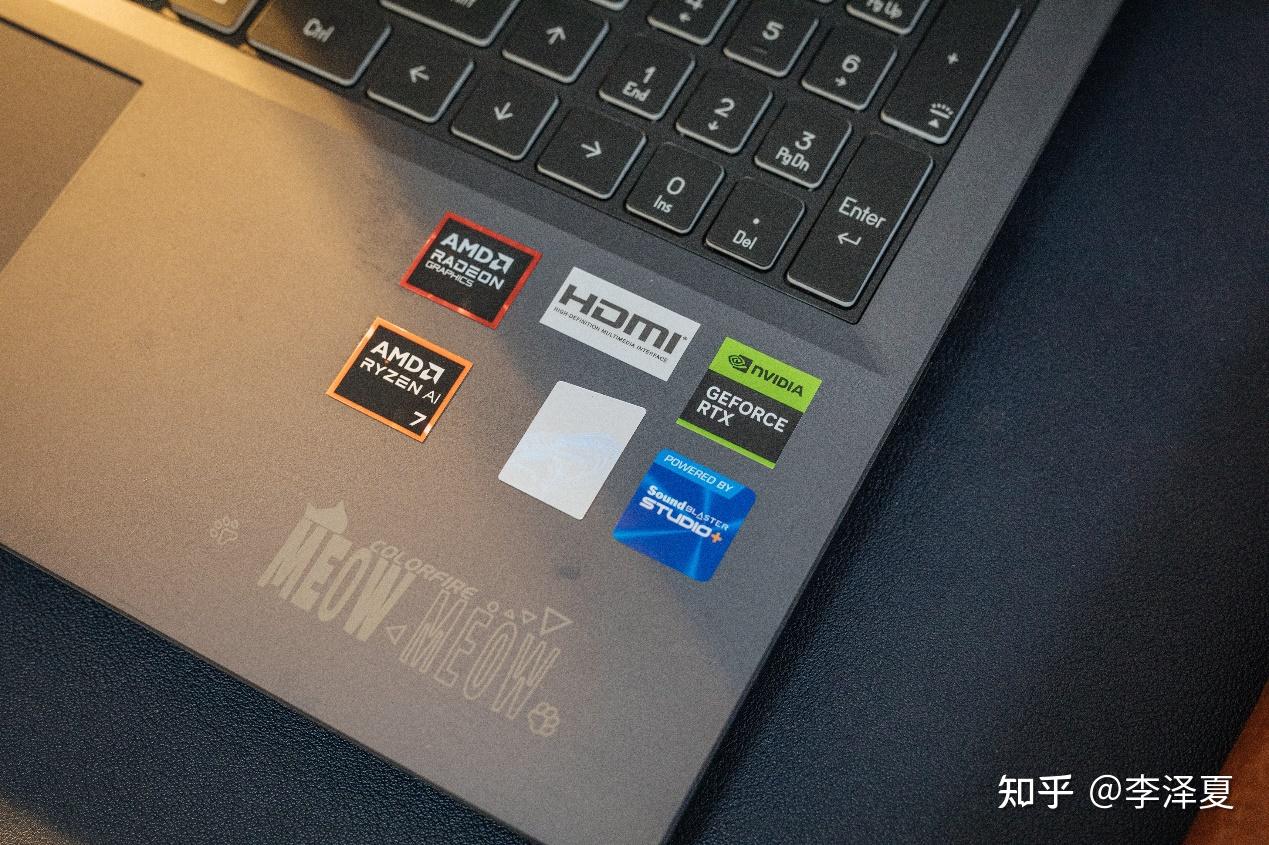 ai时代来临七彩虹全新meow系列aipc全能电竞笔记本评测