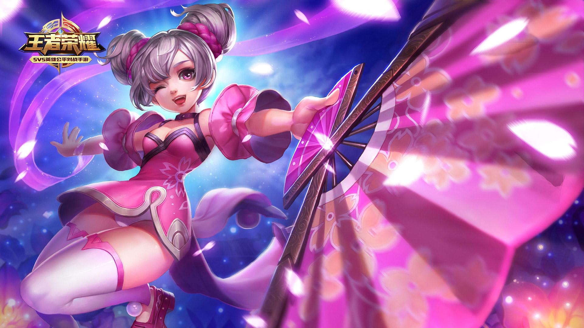 王者荣耀又双叒叕改女英雄壁纸了,这次修改的主题是——大!白!腿!