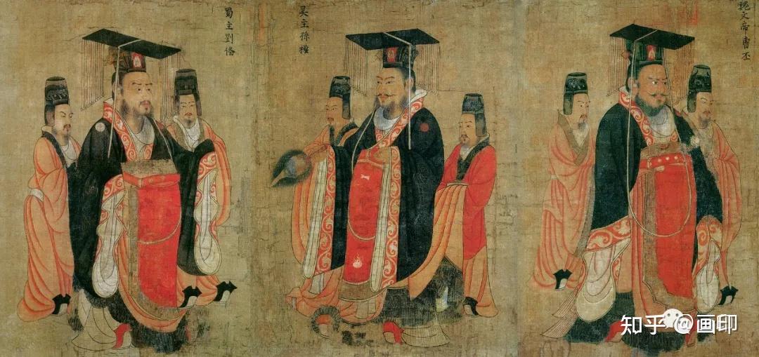 唐 · 阎立本《历代帝王图》 - 知乎