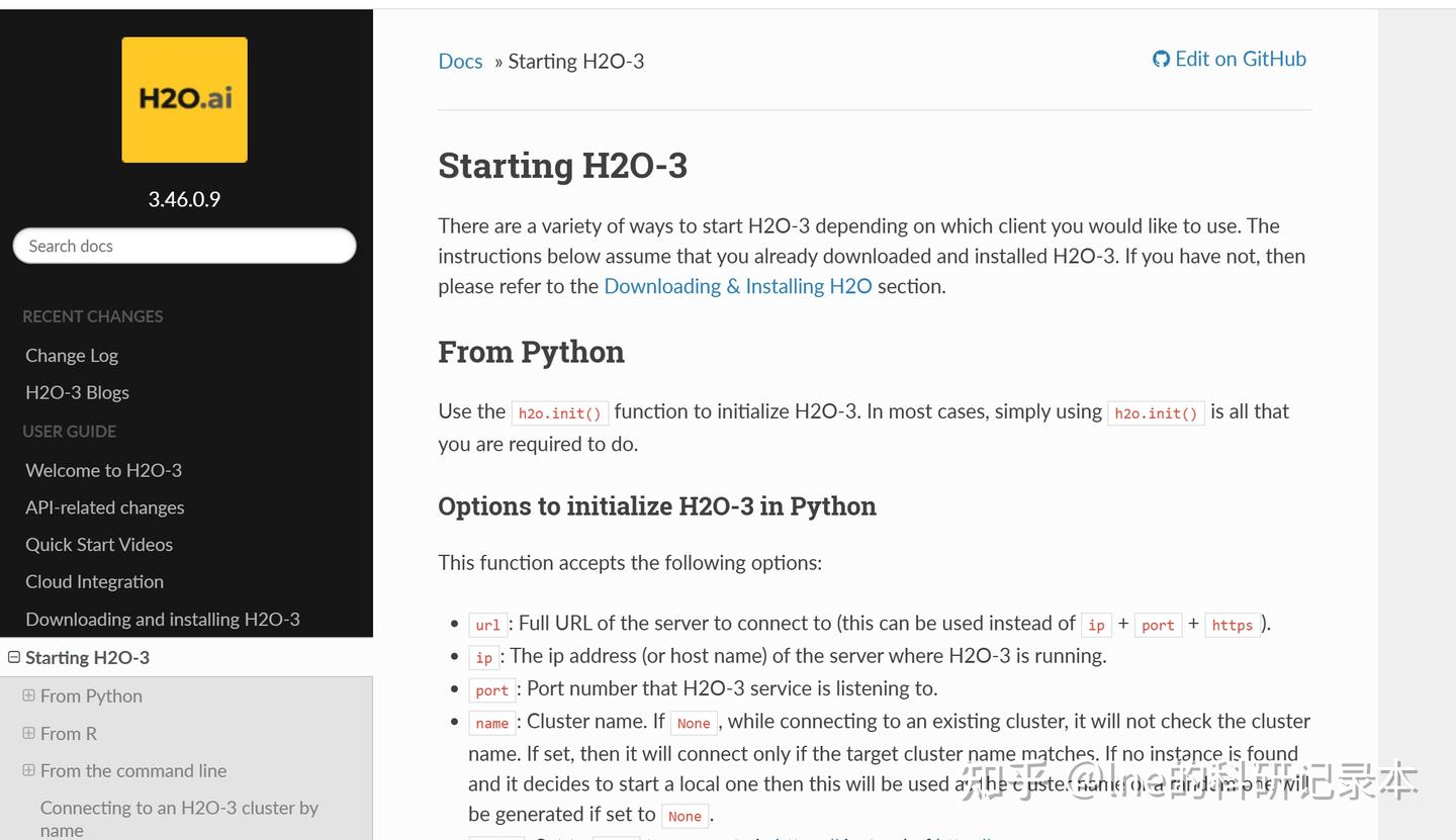 Python | H2O AutoML安装和使用 - 知乎