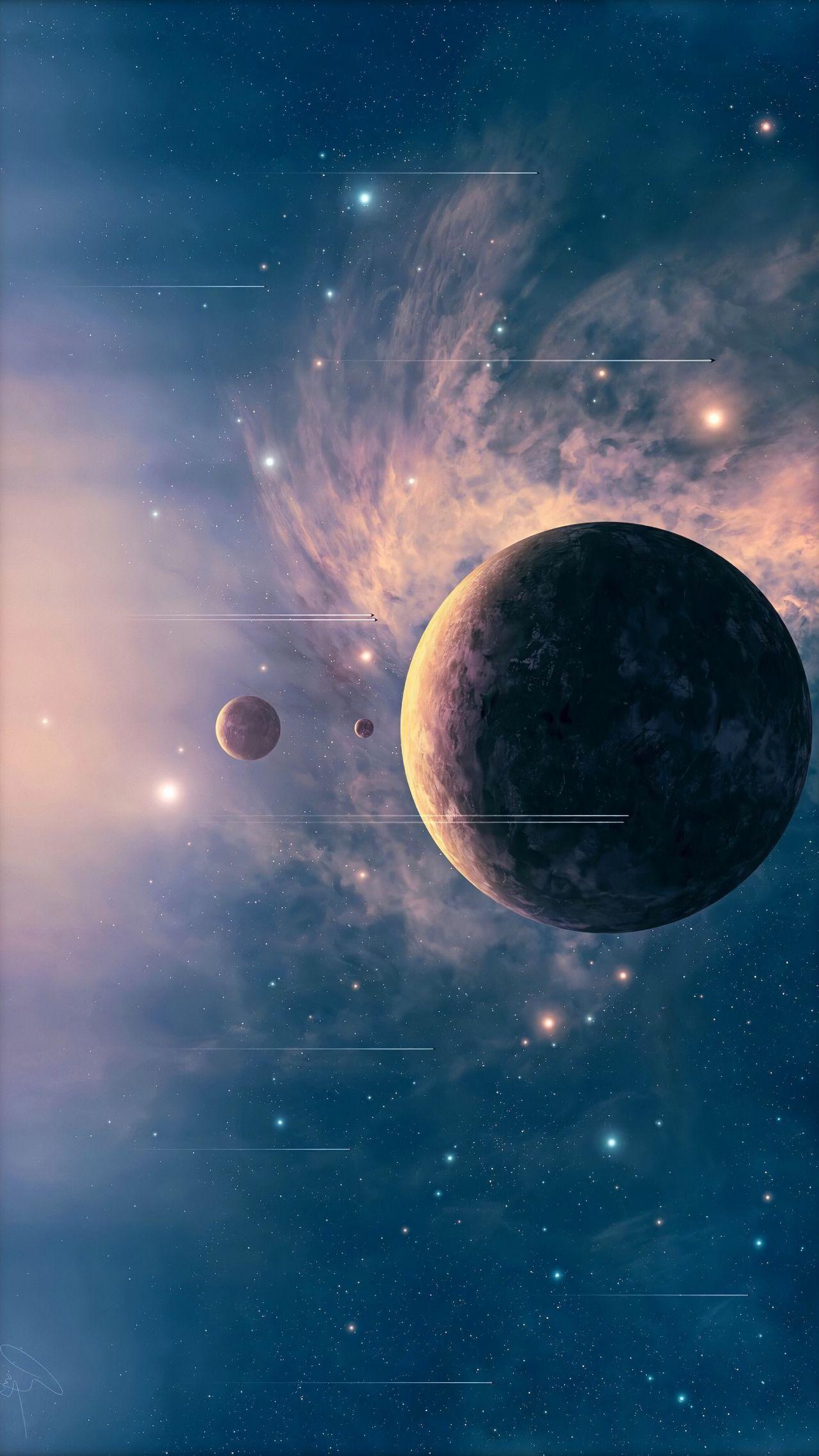 有没有那种暗色系的好看全面屏手机壁纸啊