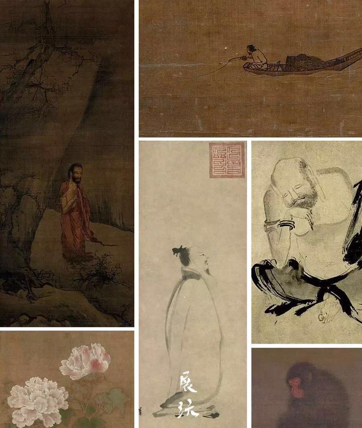 梁楷「李白行吟图」！美术史教科书上看了那么多遍，真迹终于来了 - 知乎