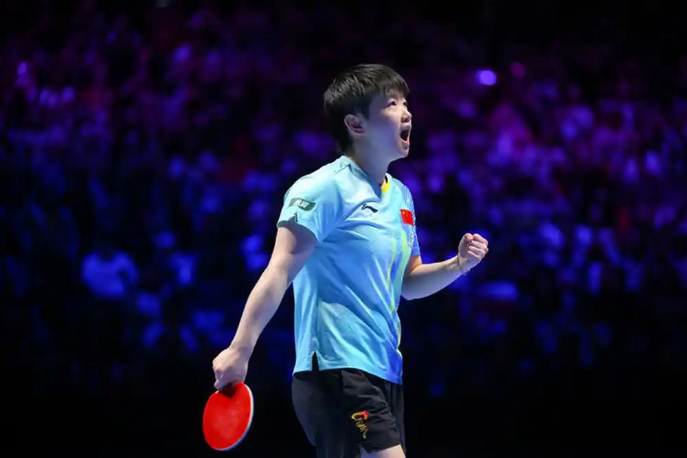 2026澳门世界杯女单 1/4 决赛，孙颖莎 4-3 险胜高达，如何评价本场比赛？