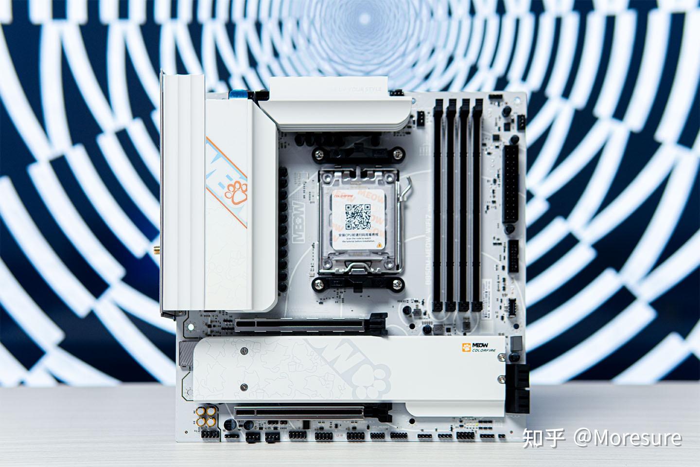 性价比拉满，七彩虹B850M MEOW WIFI7主板上机测试- 知乎