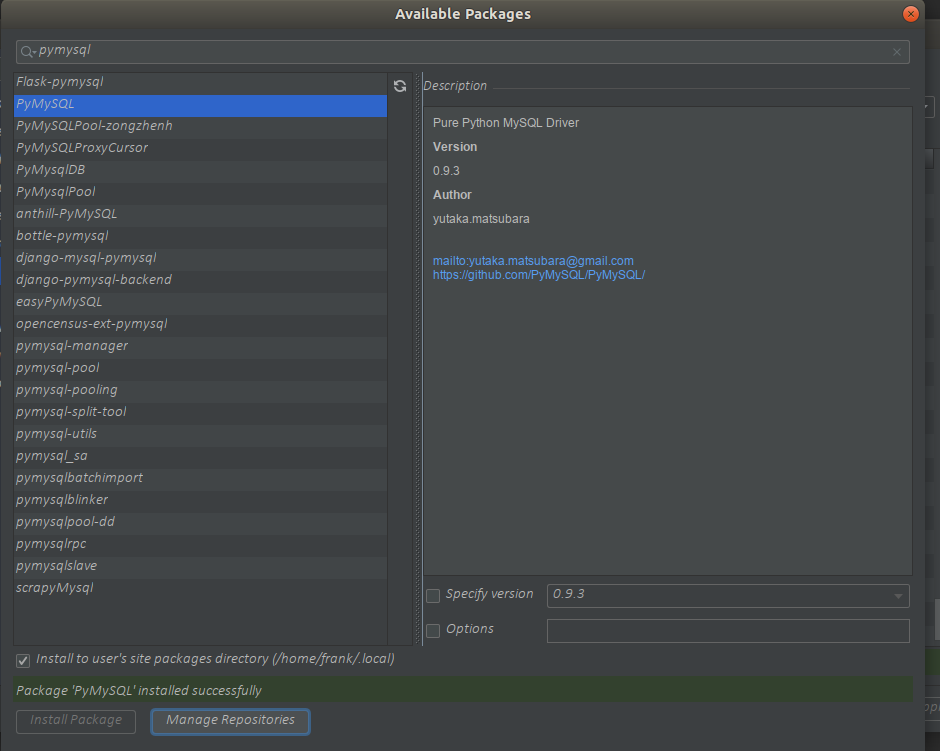 Python连接MySQL数据库的跨平台安装及使用方法 - 知乎