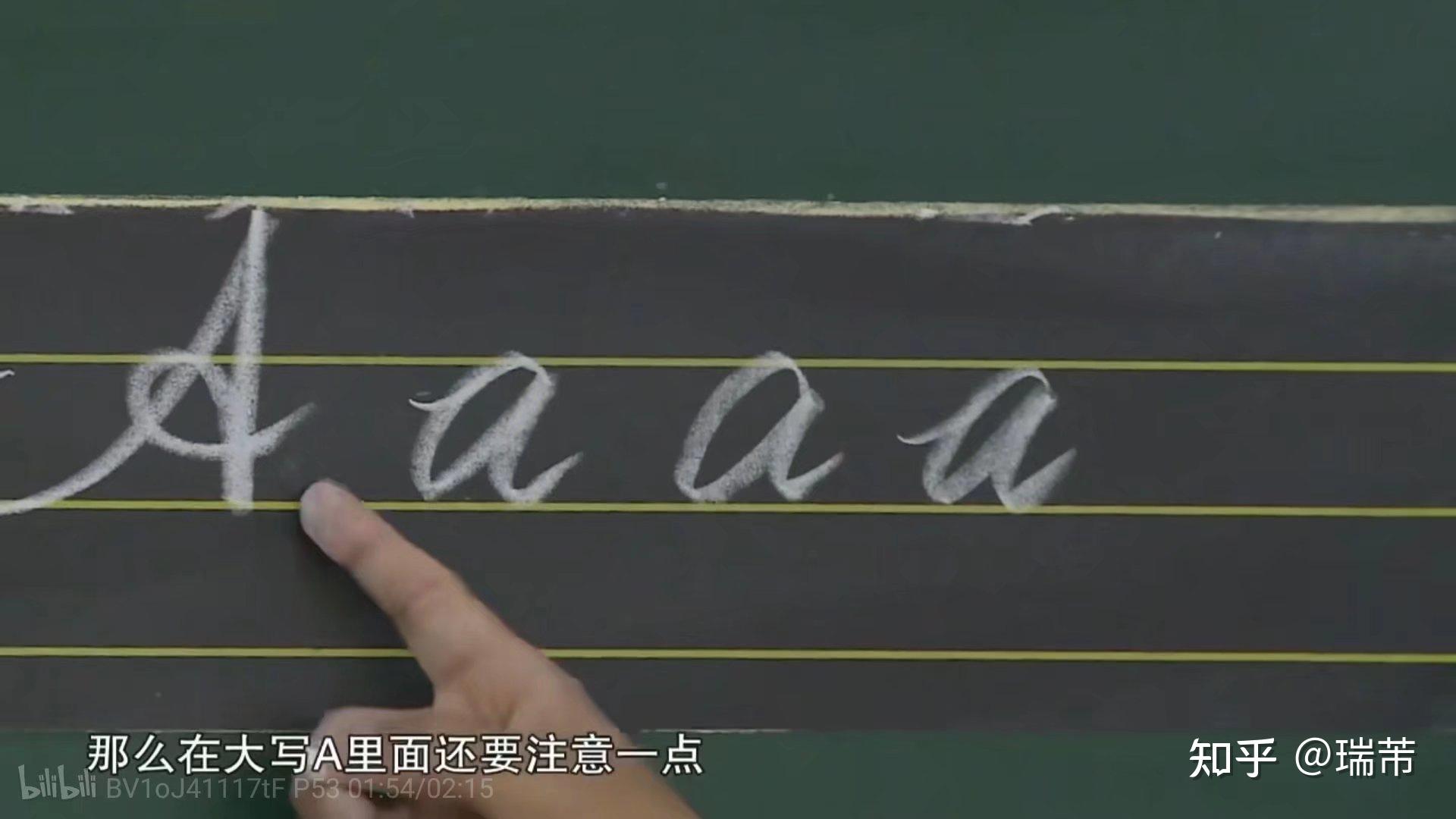 圆体字母写法(自用) - 知乎