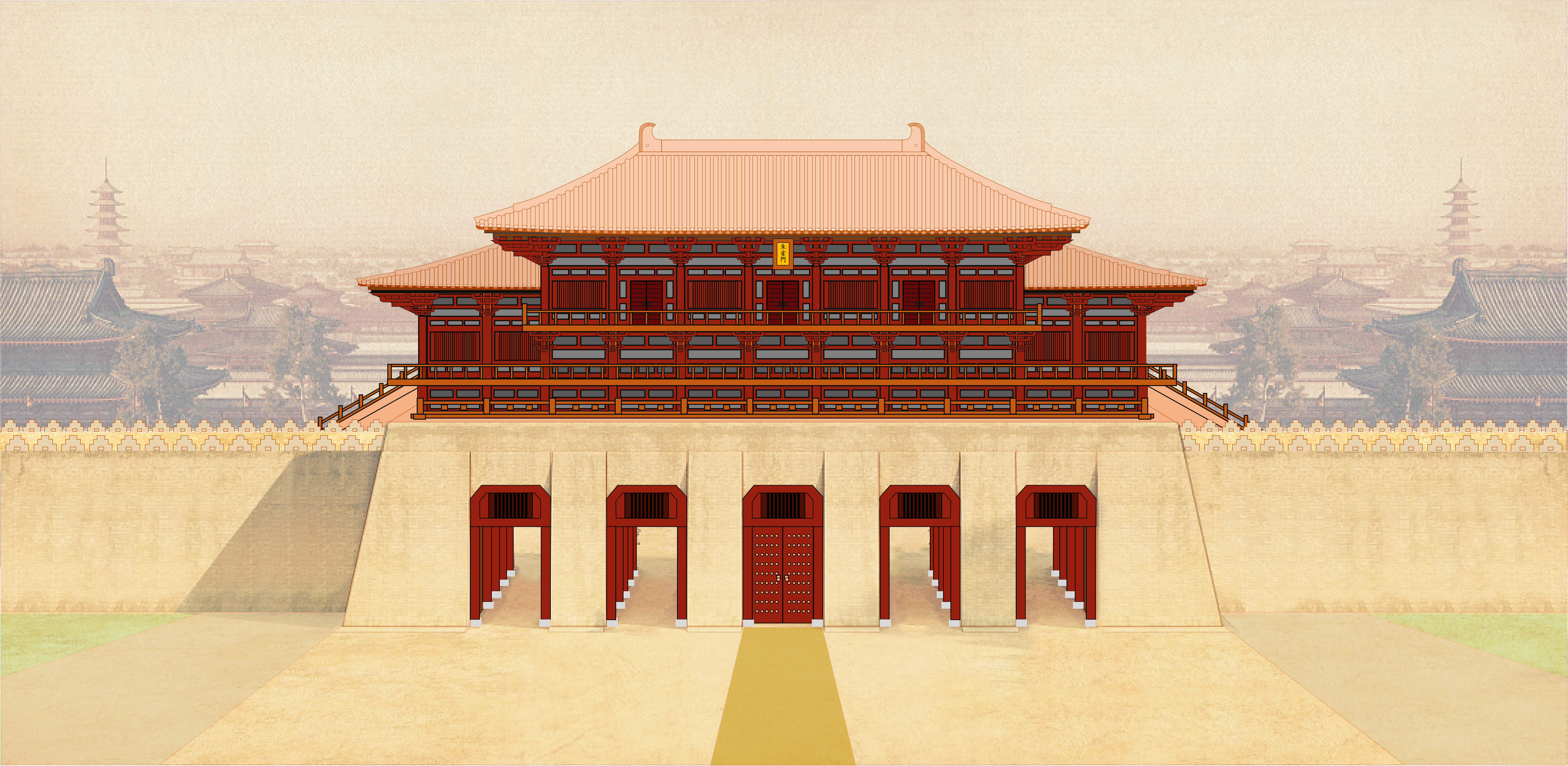 梁思成手绘建筑图纸算什么水平? - 知乎