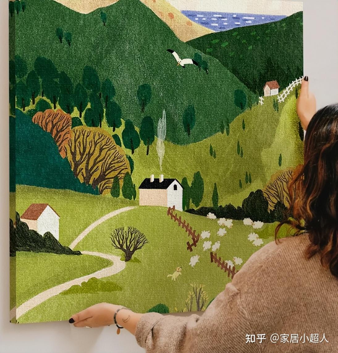 “挂画有讲究,两挂三不挂”,挂画应该怎么选?看看你家挂没挂错 - 知乎