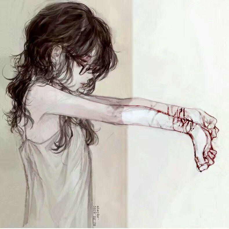 有没有那种很丧气的图片让人看了压抑难过甚至想哭的那种