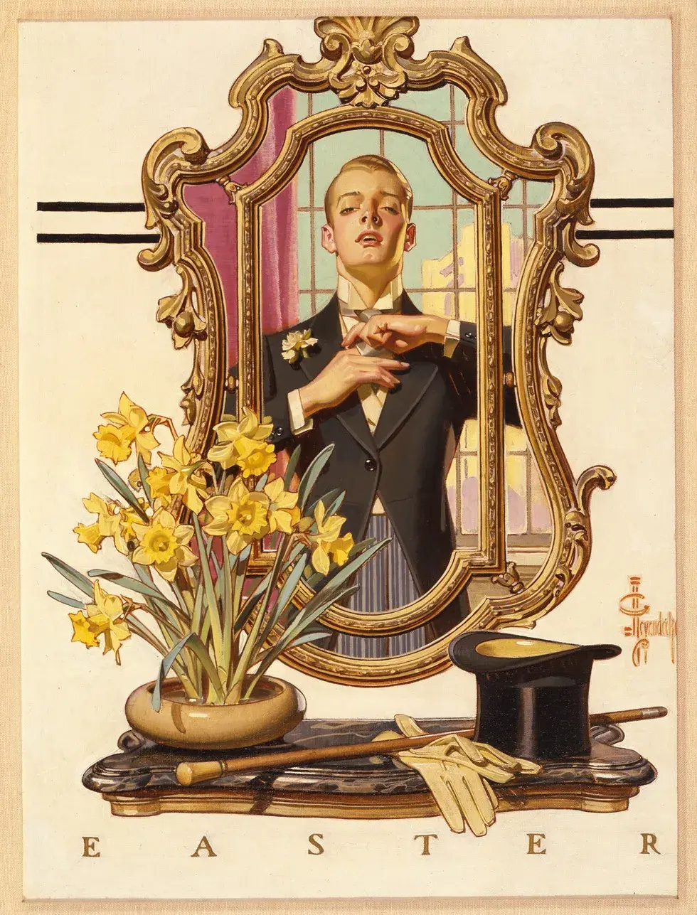 美国黄金时代插画界巨佬最多产和最成功的艺术家之一jcleyendecker