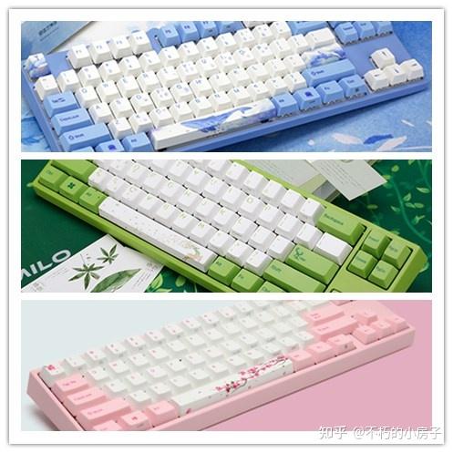 3,阿米洛(varmilo)静电容键盘樱花粉轴