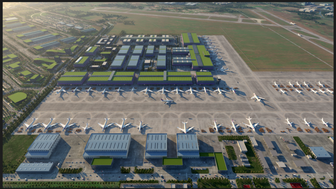 顺丰领先一步,早已开建鄂州机场,是我国第一个获批建设的货运枢纽机场