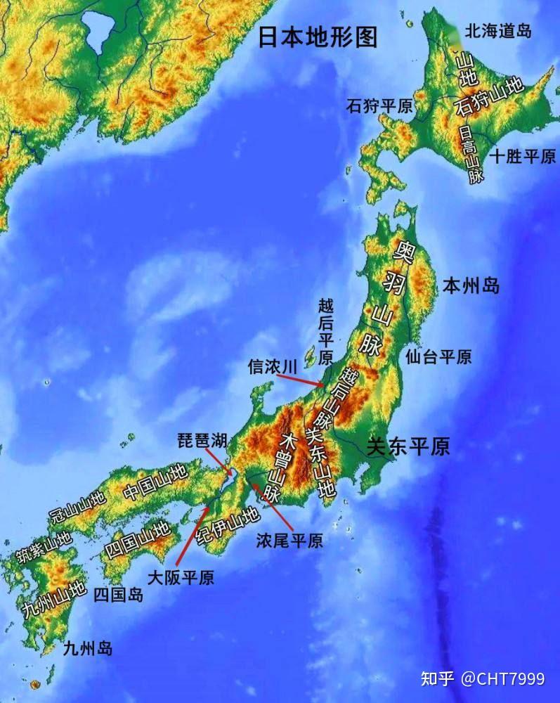 浅谈小日本地理- 知乎