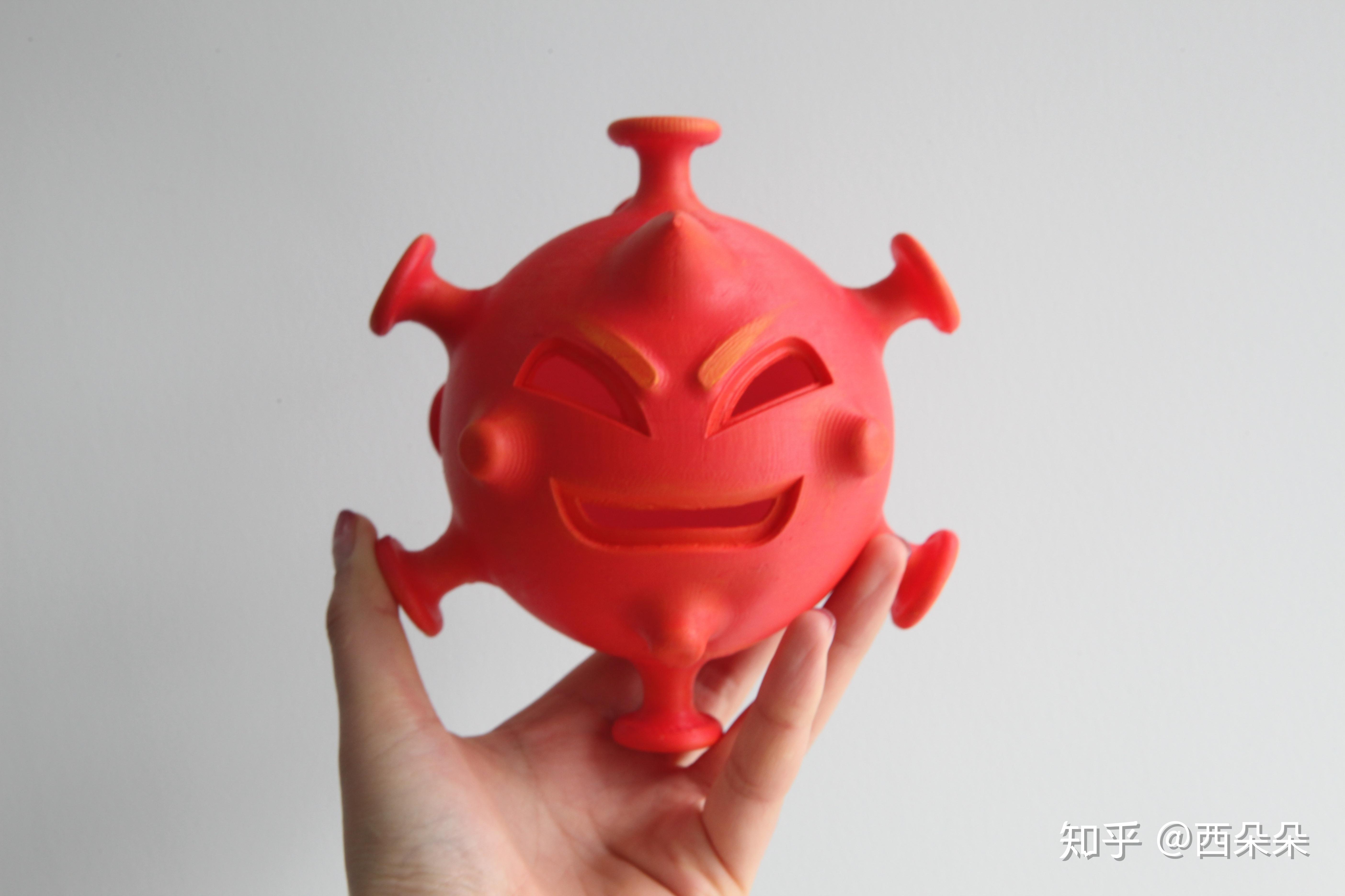 3d打印新型冠状病毒恶魔
