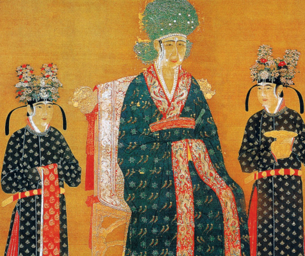 中国传世人物画之宋仁宗皇后像 - 知乎