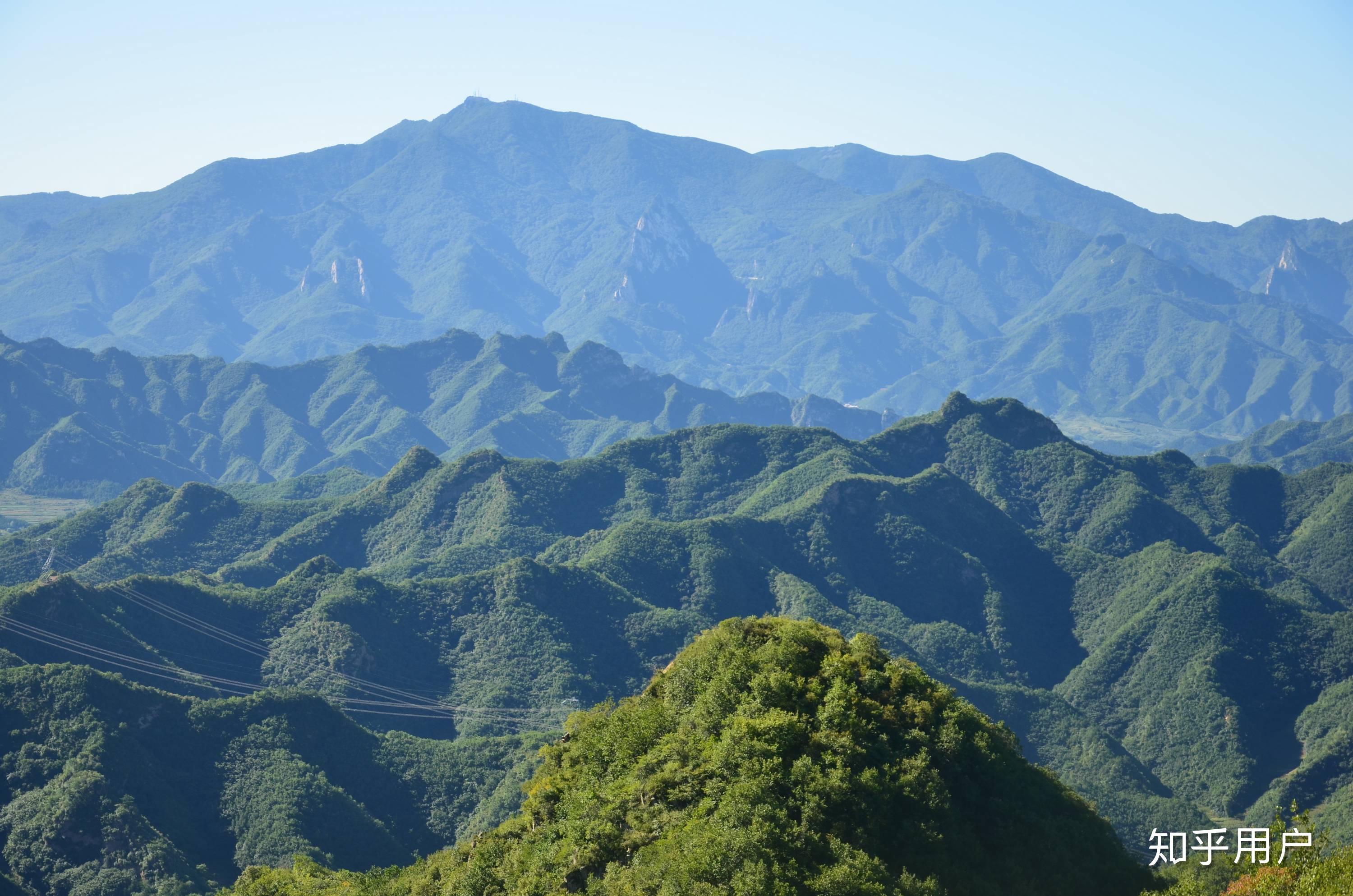 站在燕山主峰雾灵山顶海拔2118m能看到燕山山脉以外吗? - 知乎