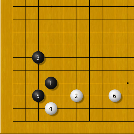 星位小飞进角定式及其常见变化一