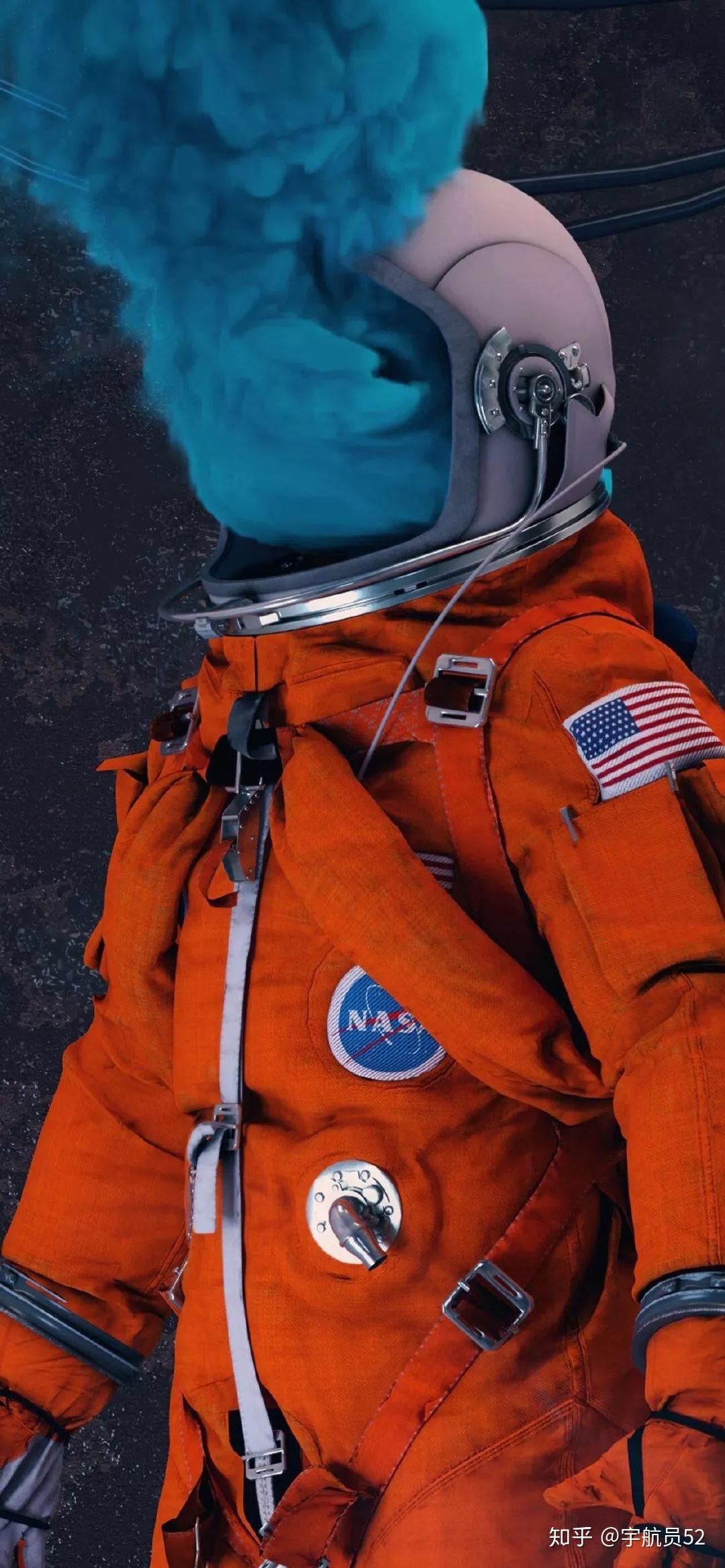 有什么宇航员主题的壁纸或者插画?