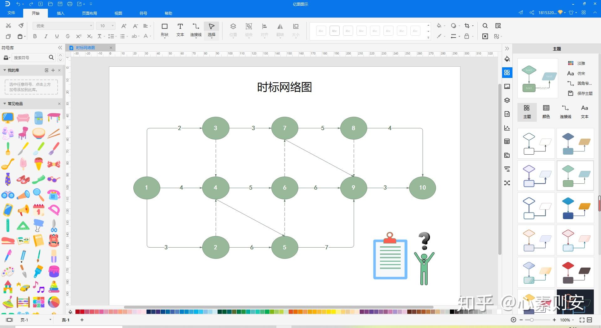 时标网络图是怎么画的? - 知乎