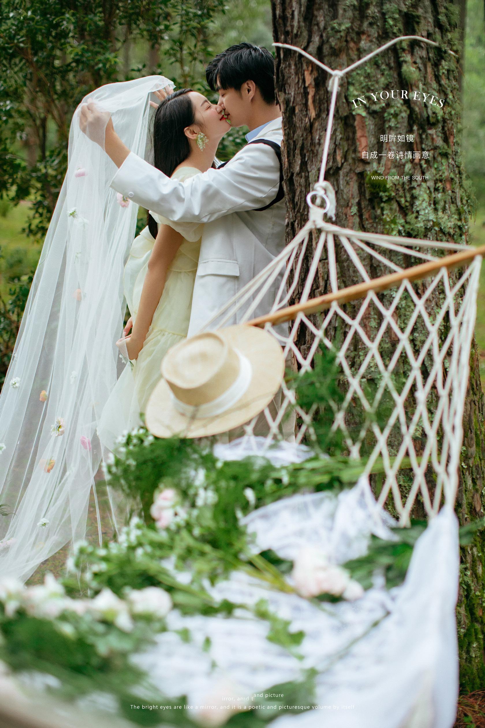 花儿与少年,超温柔的森系婚纱照丨大理旅拍婚纱照新样片