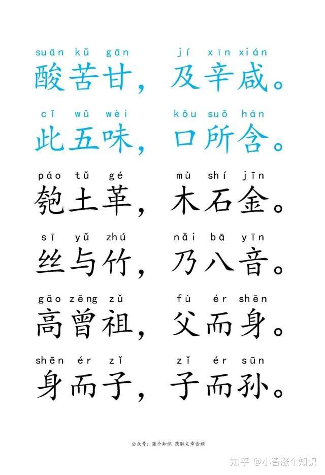 《三字经》的前世今生(含全文注音) - 知乎
