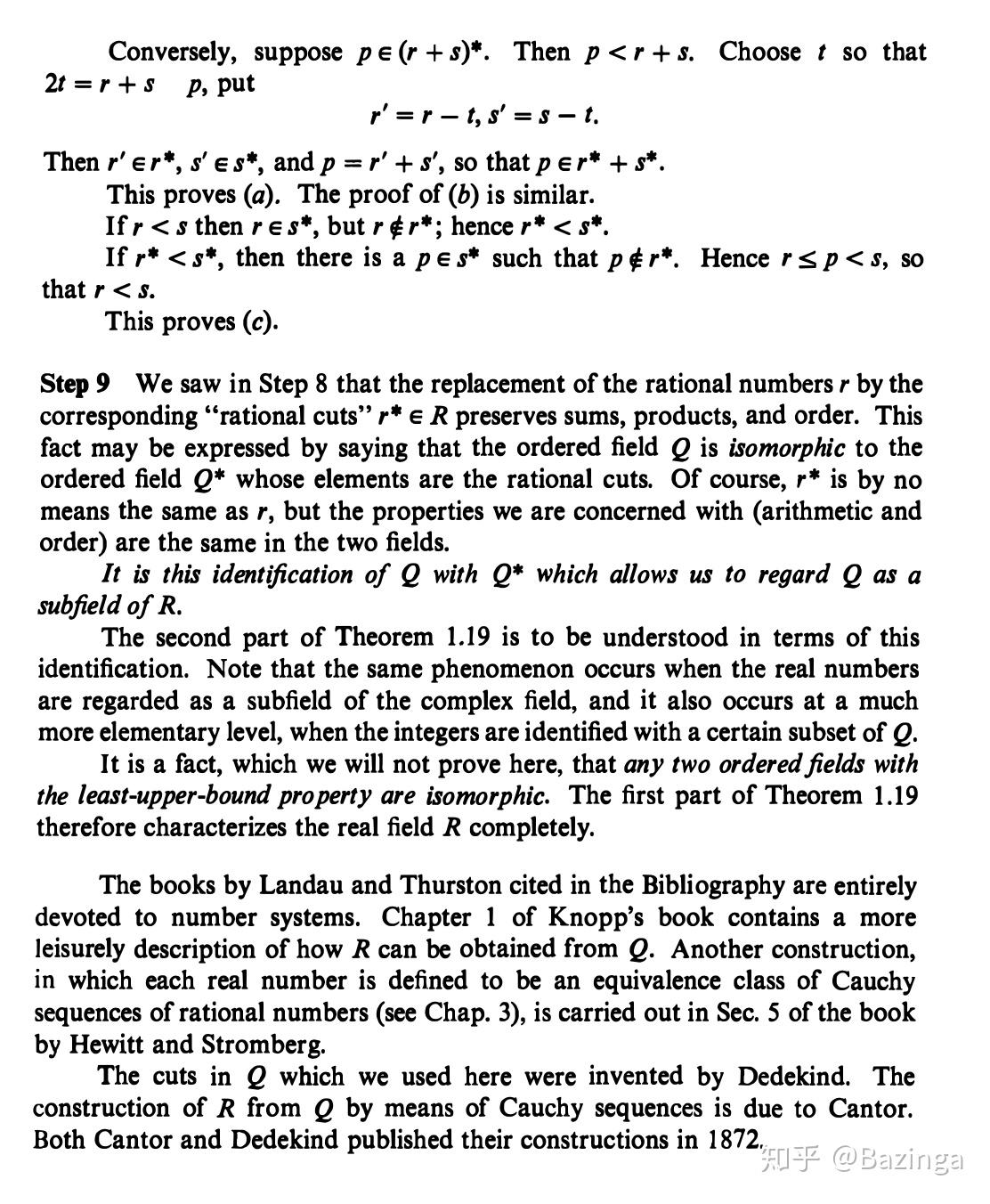 Walter R. Talbot Mathematician 有理数集如何拓展到实数集的? - 知乎