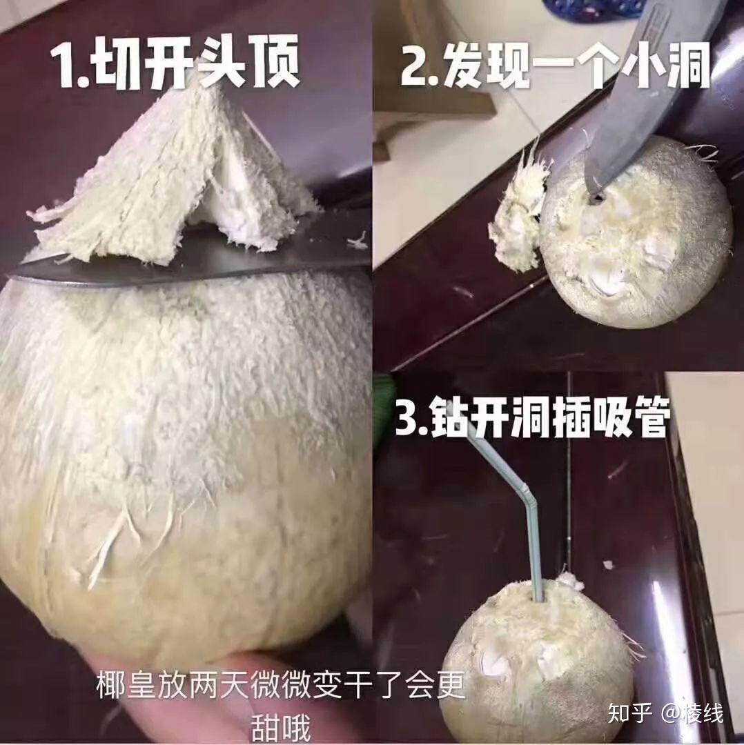 想吃椰肉怎么取?椰皇的吃法有很多