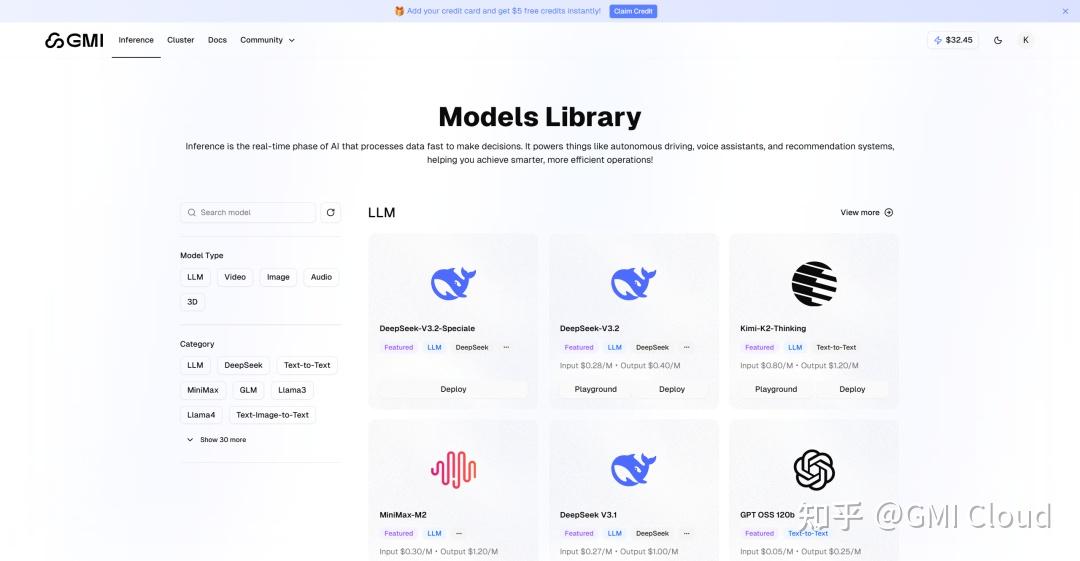 GMI Cloud 实践手册：AI 模型 API 调用指南，玩转千行百业全场景 - 知乎