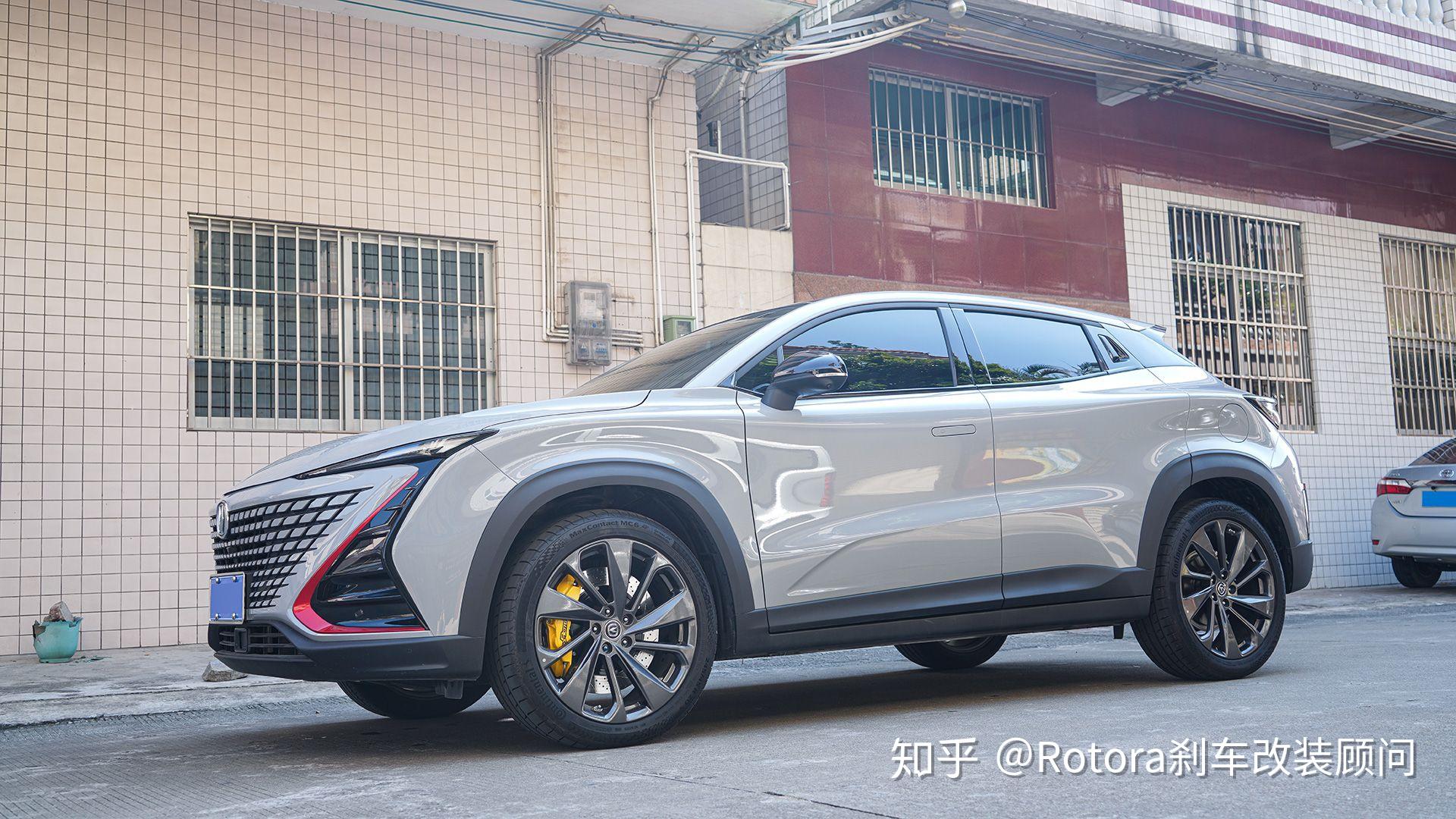 全球首发独家装车案例长安unit引力改装rotora刹车