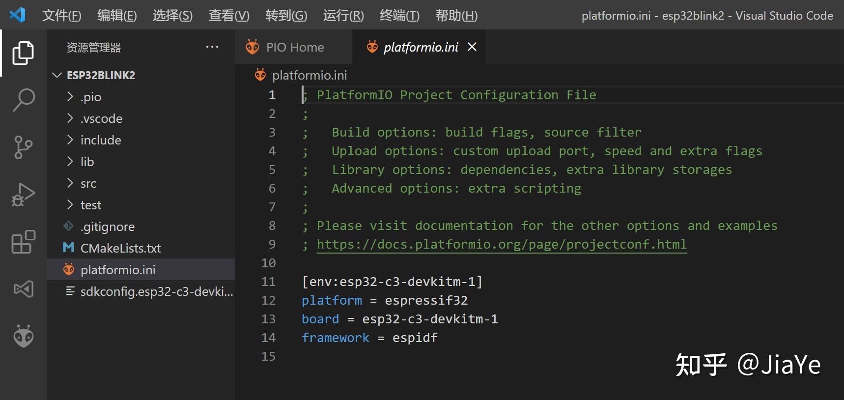 Rust esp32 c3 std hello world 