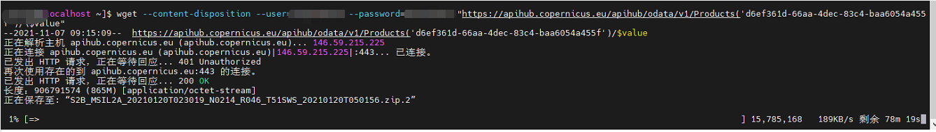 Python 下载哨兵Sentinel数据（Sentinel-1~3） - 知乎