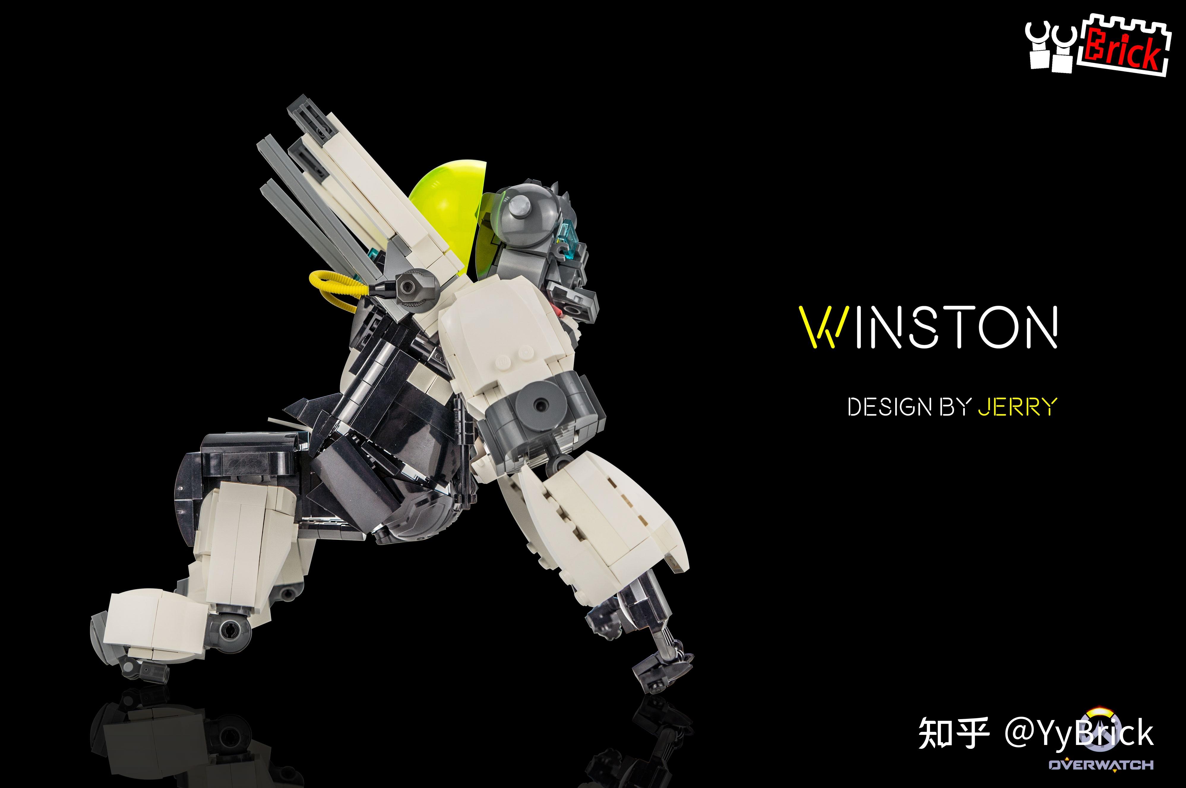 守望先锋温斯顿全乐高版