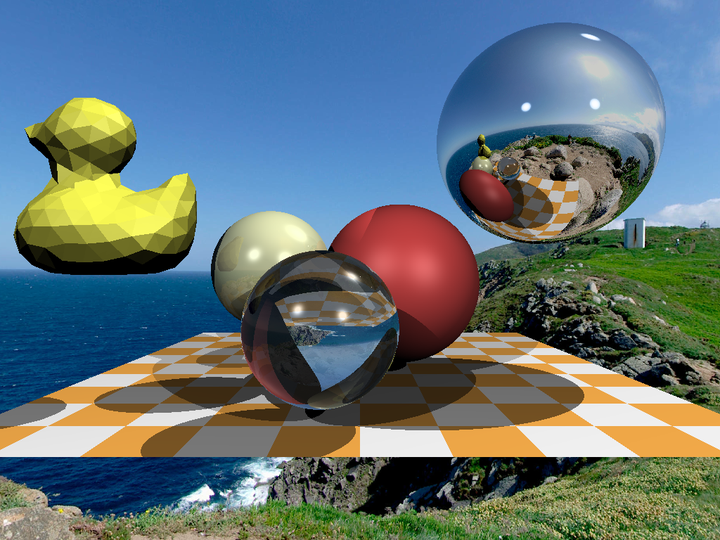 imagic - tiny raytracer - 知乎