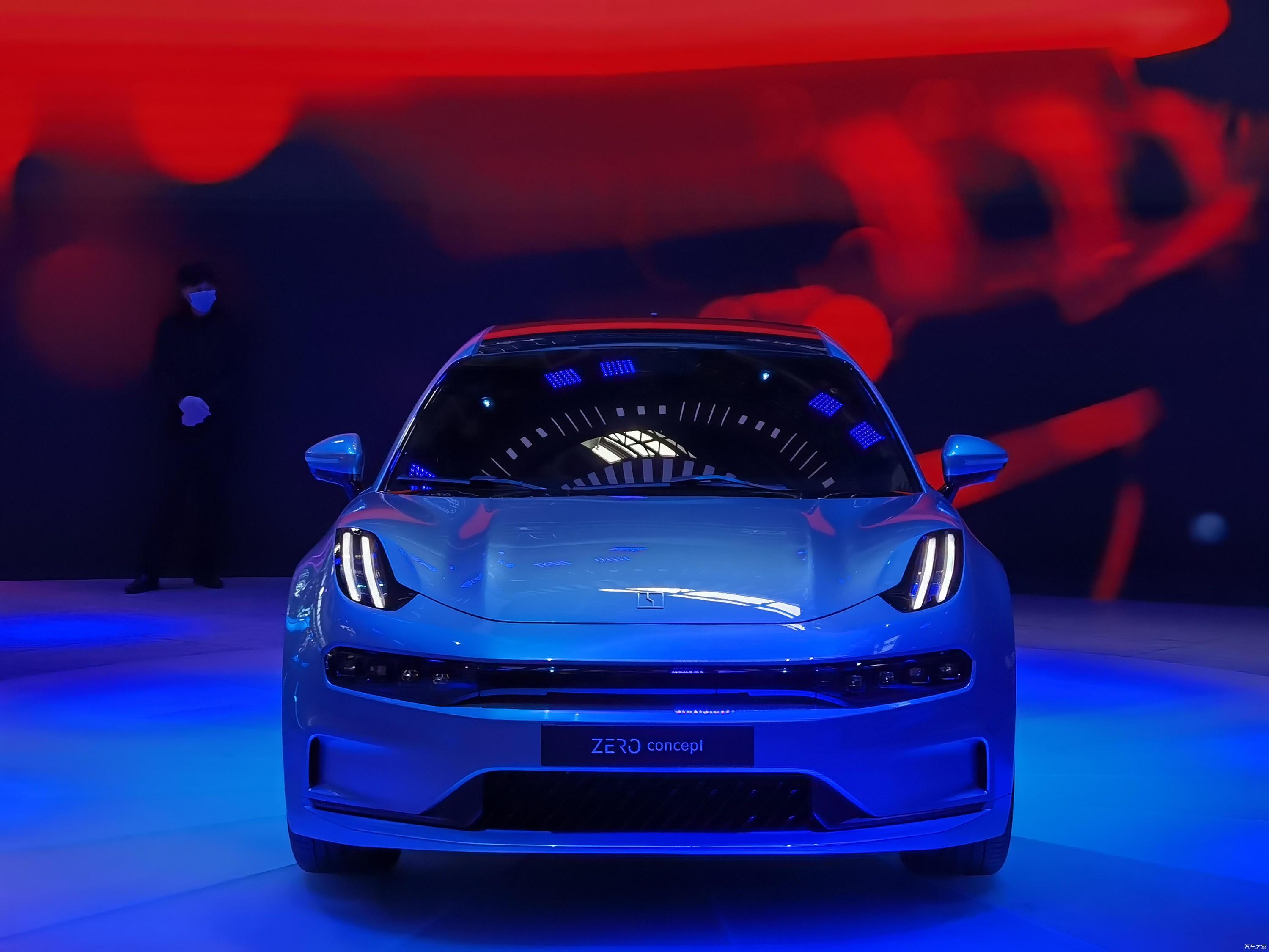 明年上市领克纯电动概念车zeroconcept亮相