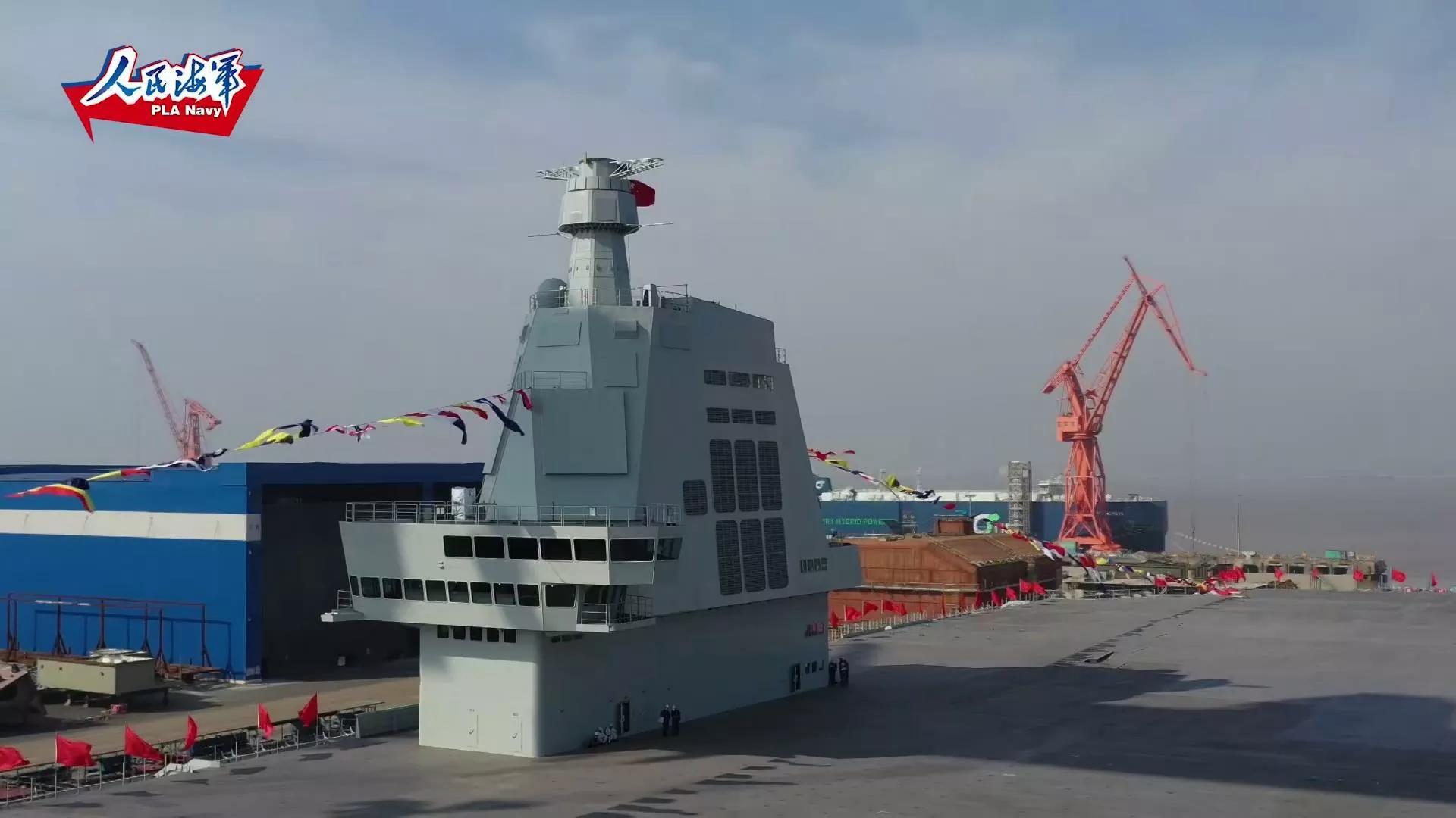 如何看待官宣003号国产航母福建号下水