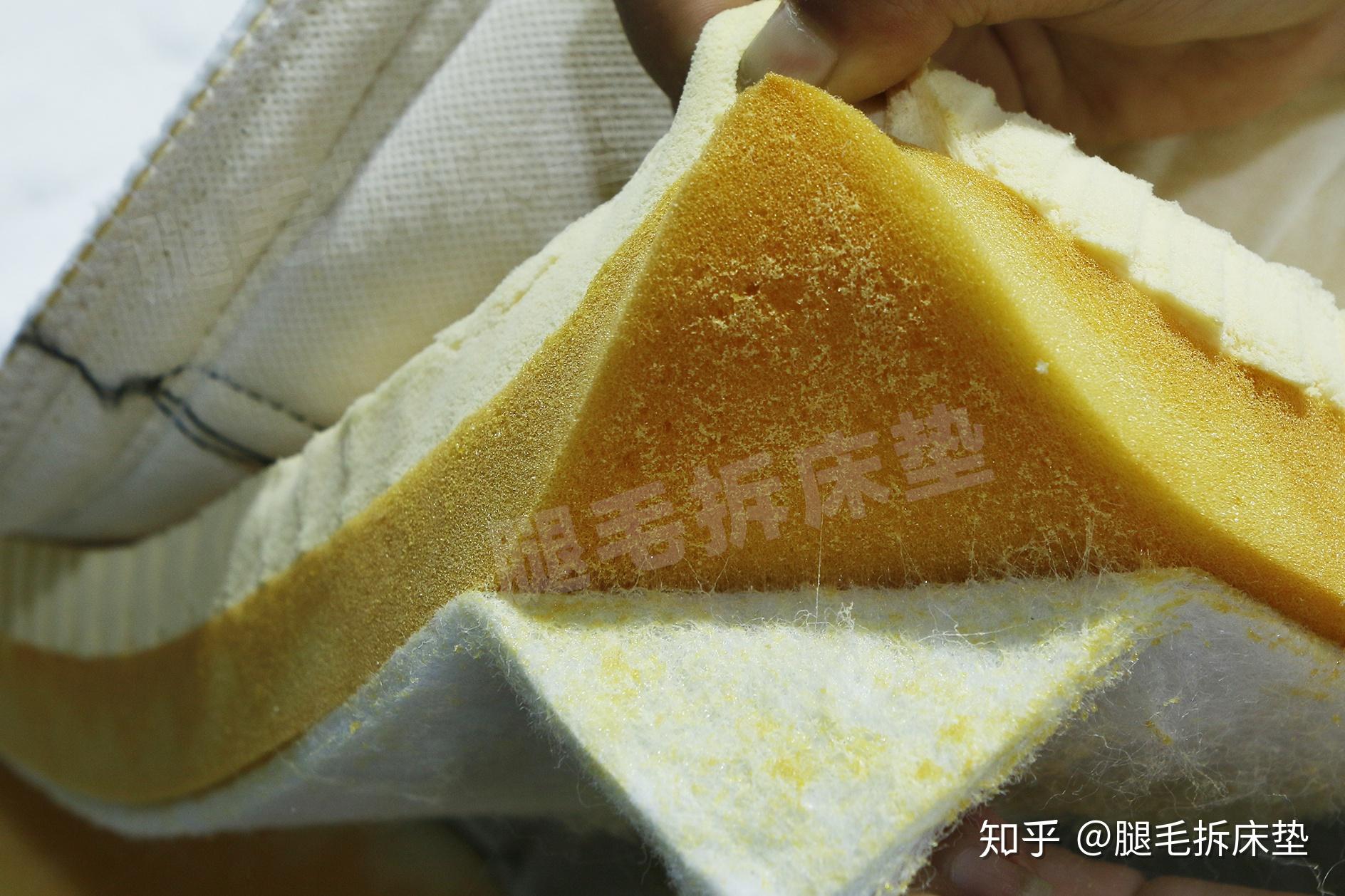 填充层:乳胶 海绵