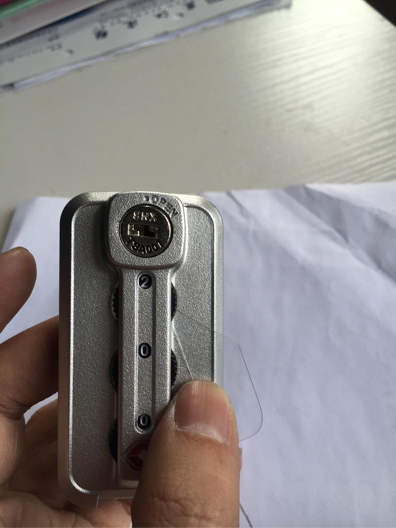 密码箱密码忘记了,怎么办?找不到网上所说的凹槽啊 - 知乎