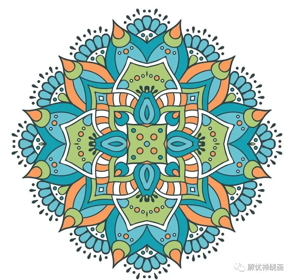 这些从广义上都可以归入缠绕画的范畴.通过绘制禅绕画,我们可以静心