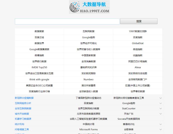 有哪些好的数据来源或者大数据平台? - 知乎
