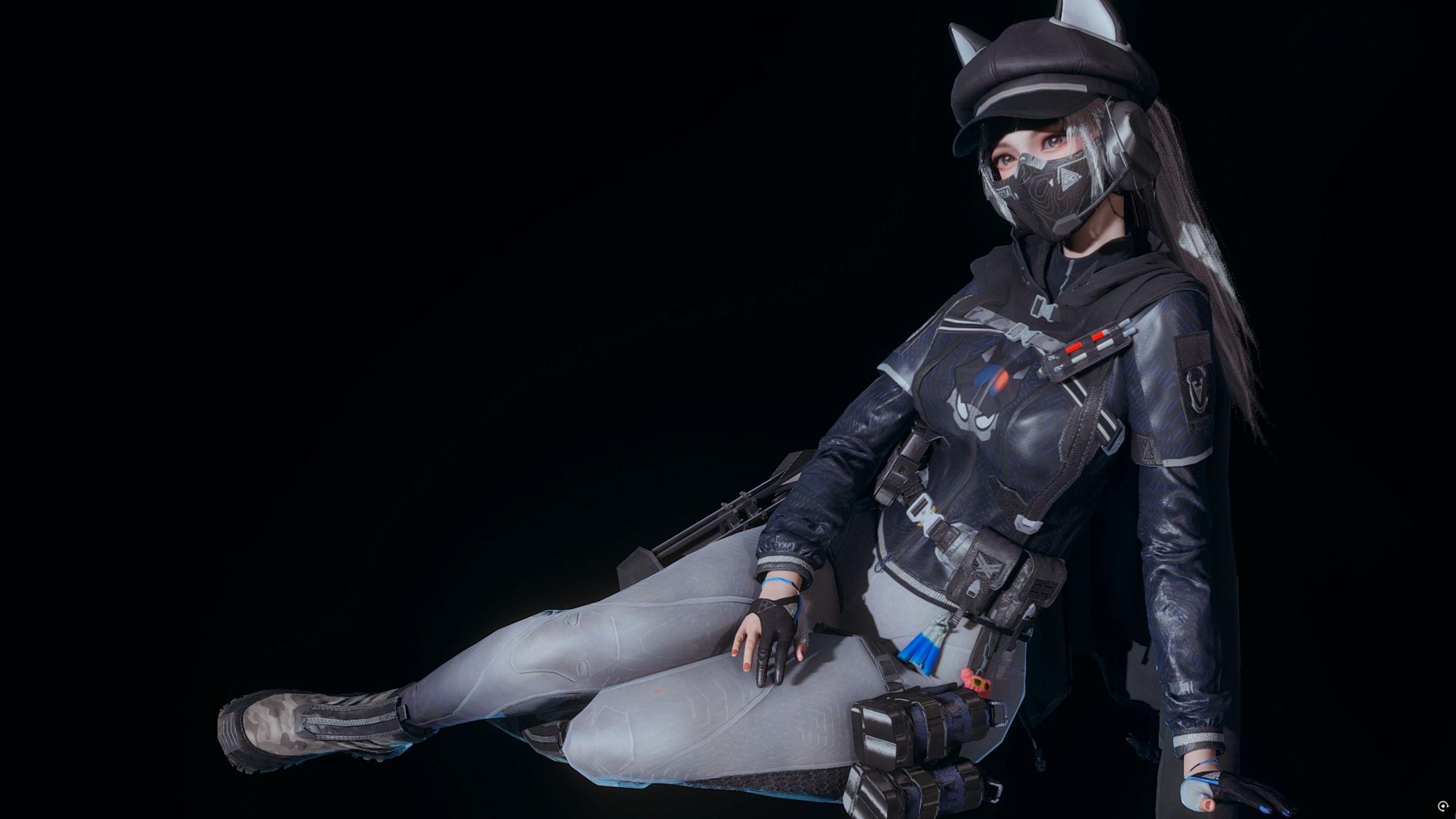 HS2 露娜-黑.天际线 -人物卡